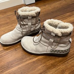 Ugg boots. Tan. Size 10